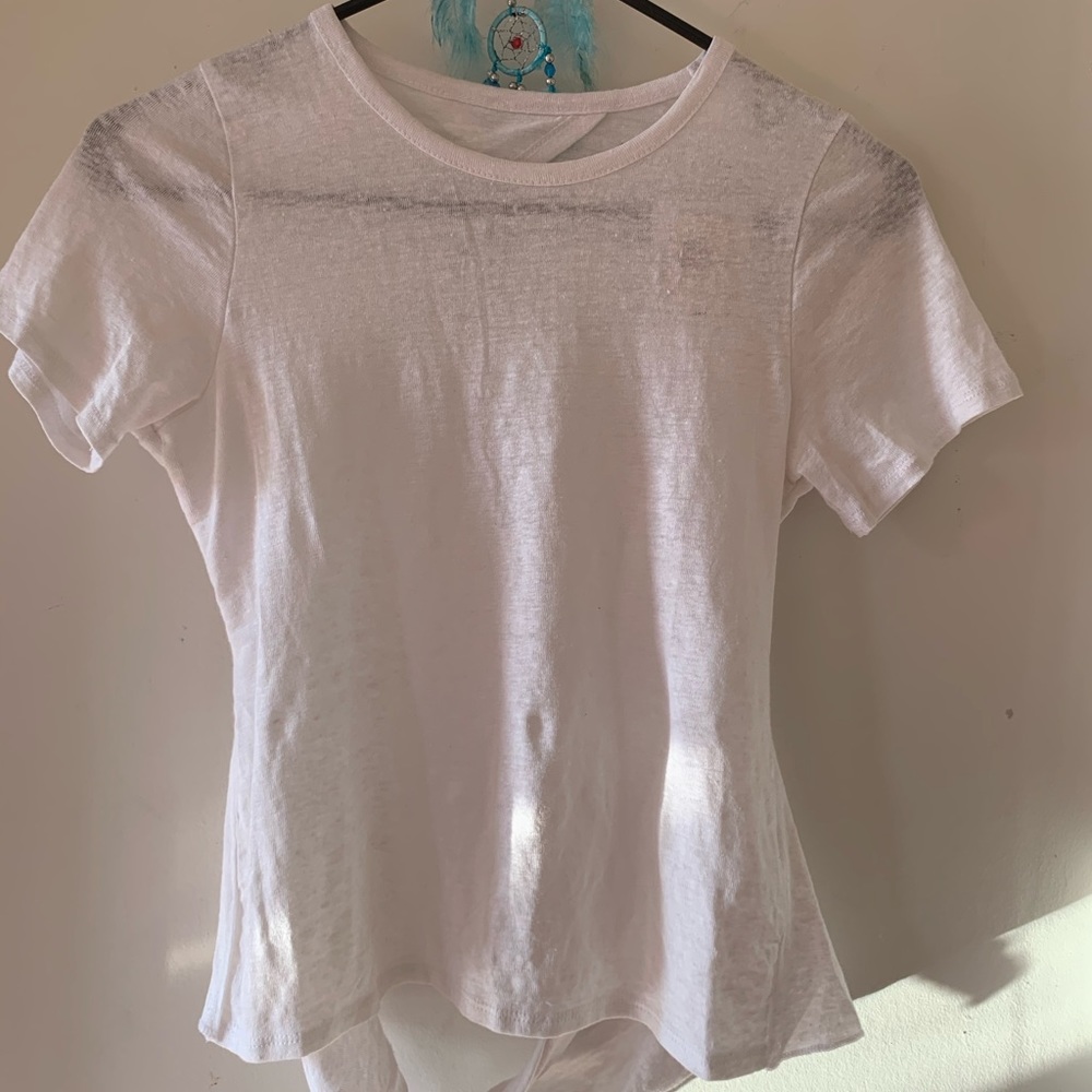 NWT VSPINK OPEN BACK T-SHIRT